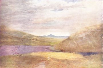 Sunshine and Shower near Misty Law
